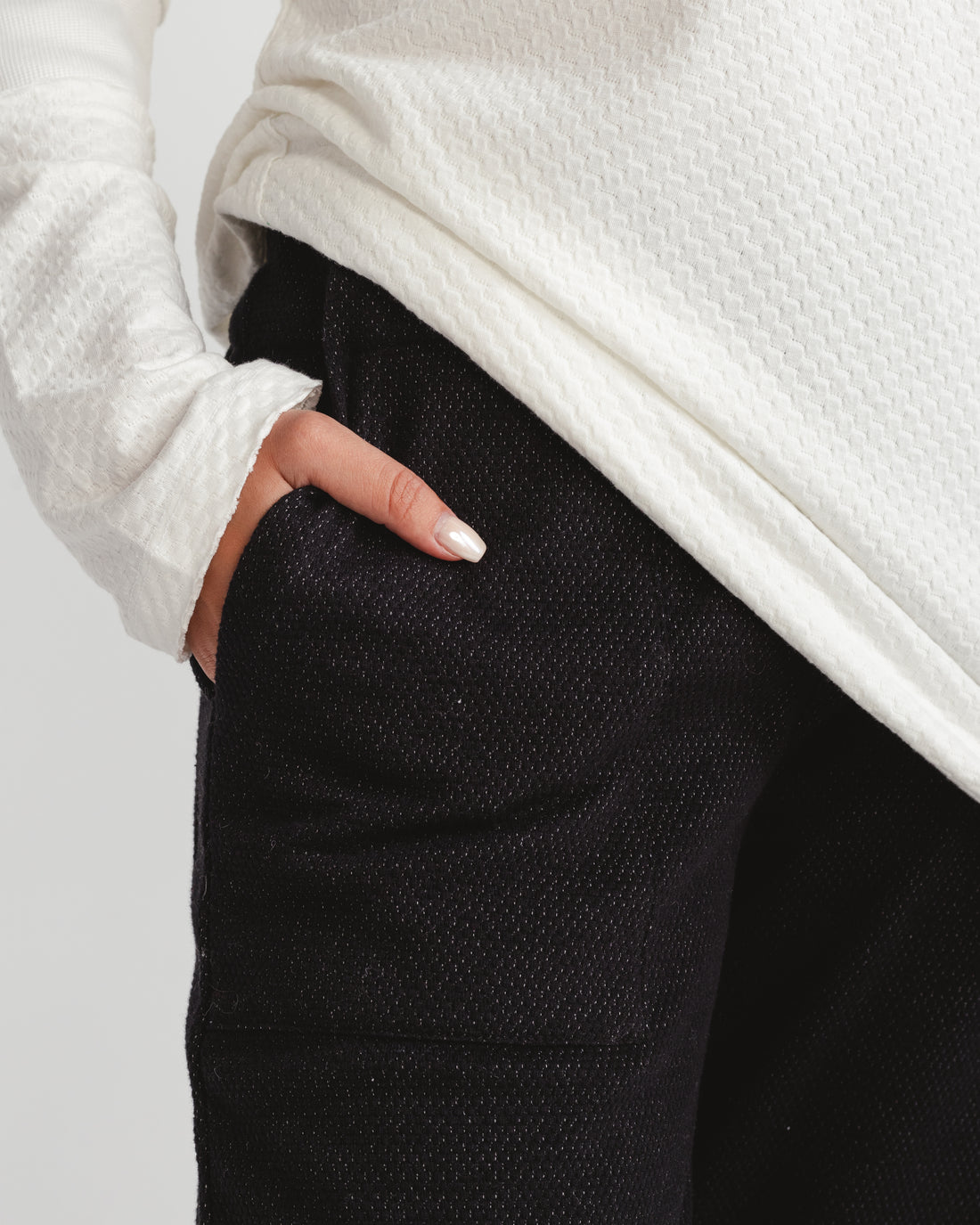 Chic & Fuzzy Wool Pant