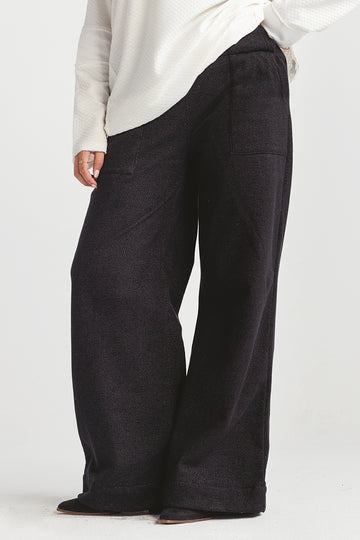 Chic & Fuzzy Wool Pant