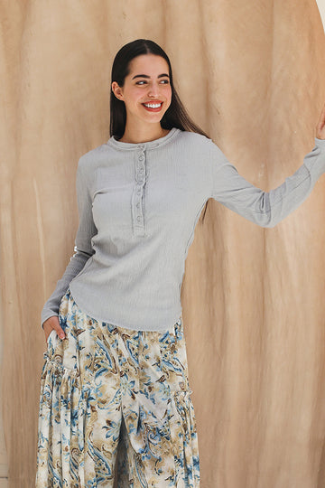 Crinkled & Ready Top