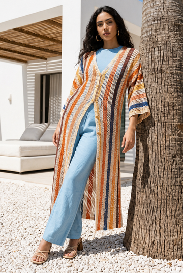 Sun Kissed Stripes Cardigan